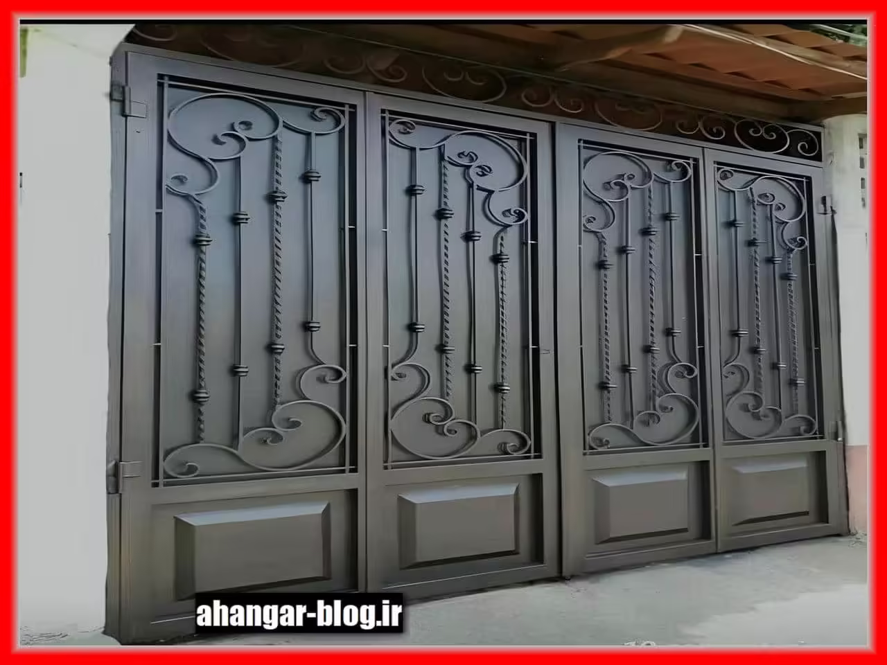 درب کلاسیک فرفورژه