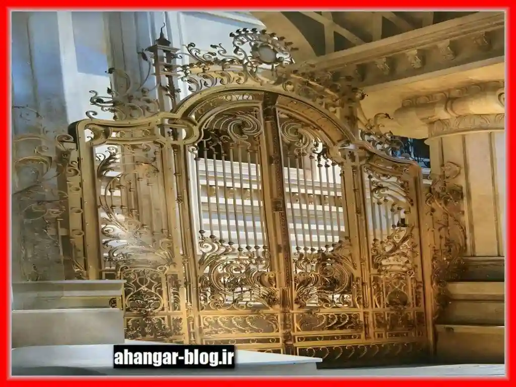 درب ویلایی فرفورژه امنیت برای ورودی حیاط