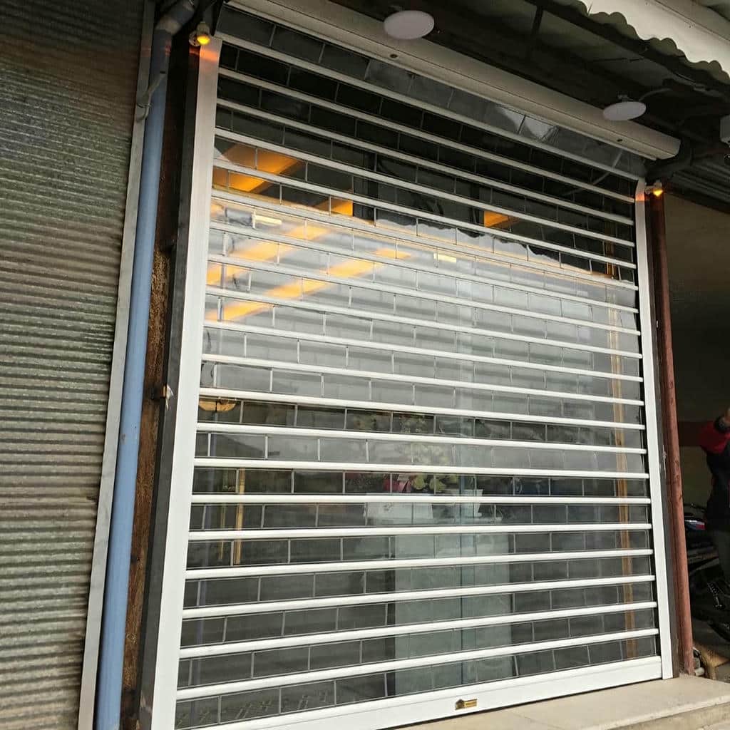 کرکره برقی پلی‌کربنات