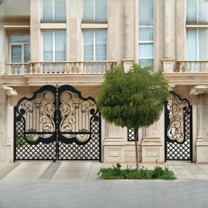 درب مدل ارغوان فرفورژه کلاسیک