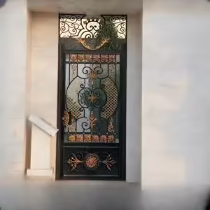 درب مدل ارکیده فرفورژه لوکس