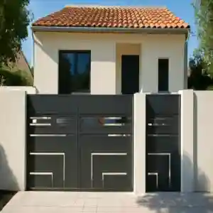 درب مدرن یونیک فلزی ویلایی