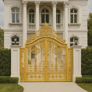 درب مدل غنچه فرفورژه باغی