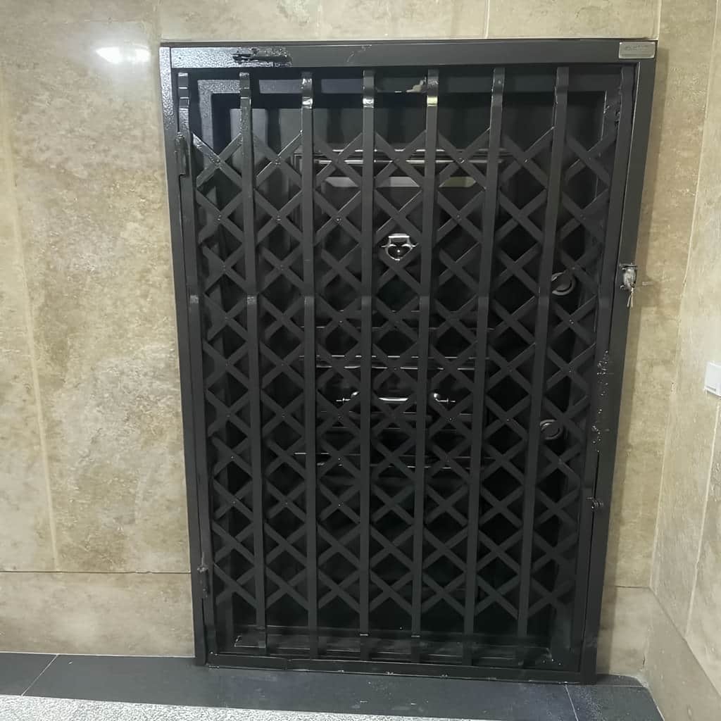 فروش درب آکاردئونی ضدسرقت تمام‌گل در بندر لنگه