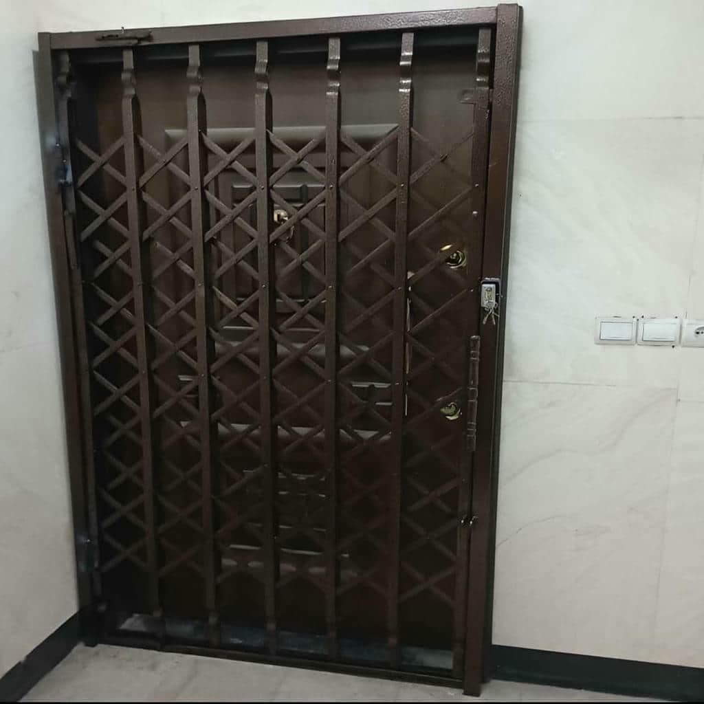 درب آکاردئونی ضدسرقت در مشهد