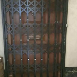 درب آکاردئونی ضدسرقت در کیش
