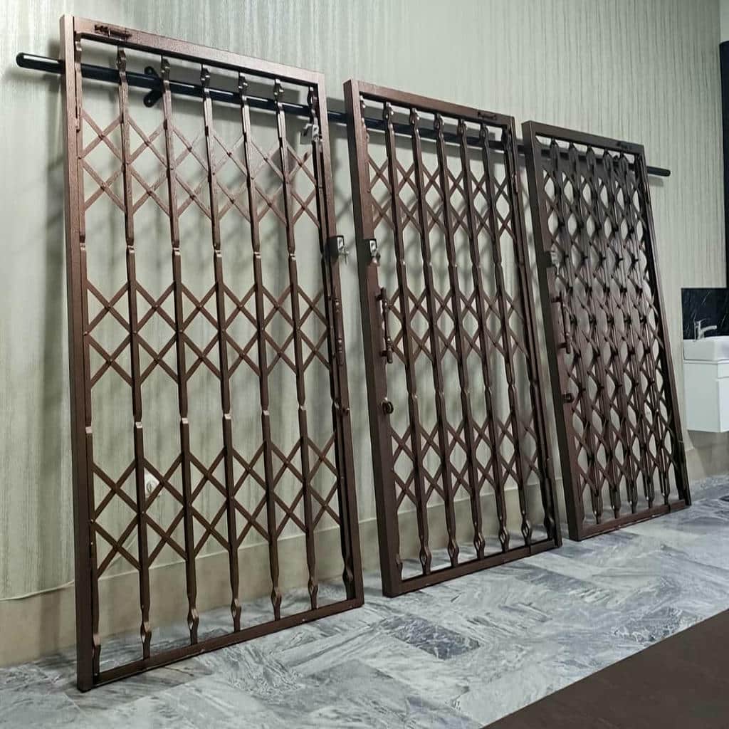درب آکاردئونی ضدسرقت در سبزوار