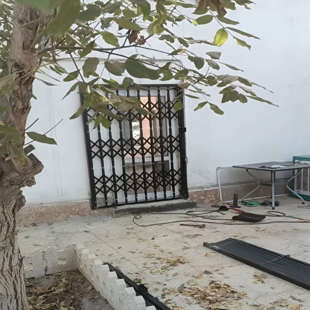 درب آکاردئونی ضدسرقت در مریوان