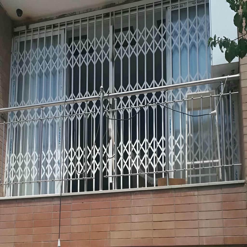 قیمت درب آکاردئونی ضدسرقت دوگل در گنبدکاووس