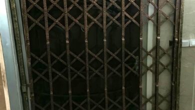 درب آکاردئونی ضدسرقت در ساوه