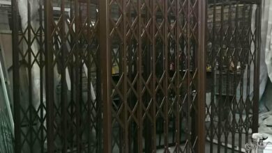 درب آکاردئونی ضدسرقت در قزوین