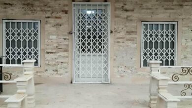 درب آکاردئونی ضدسرقت در قائمشهر