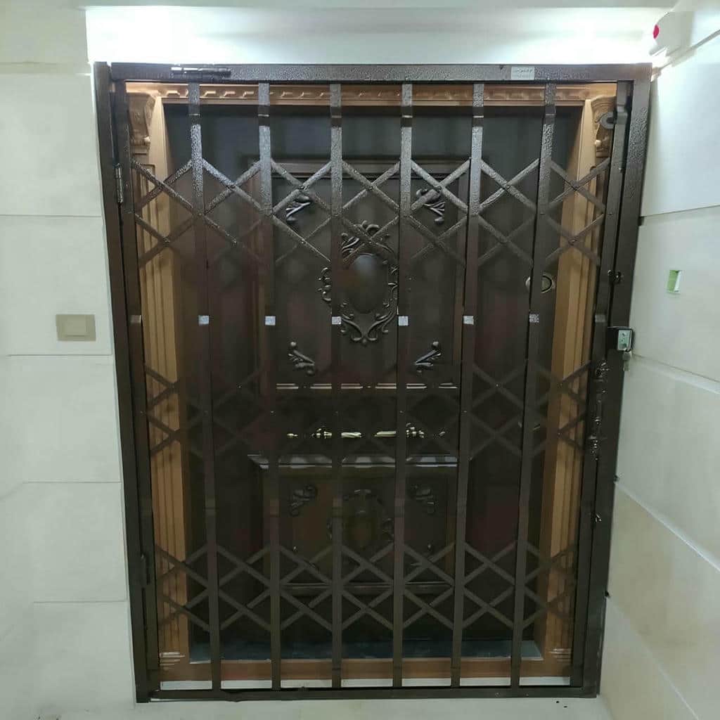 درب آکاردئونی ضدسرقت در استان گیلان