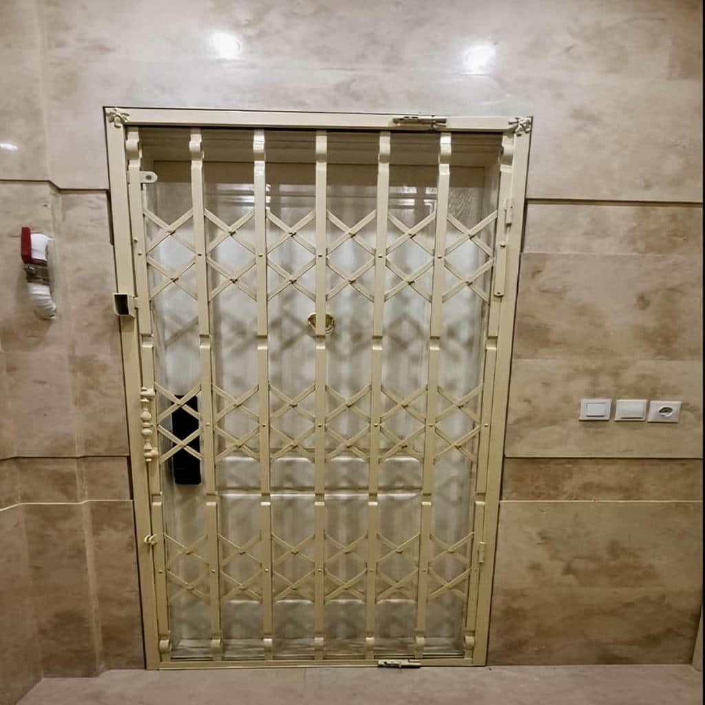 درب آکاردئونی ضدسرقت در کرمانشاه