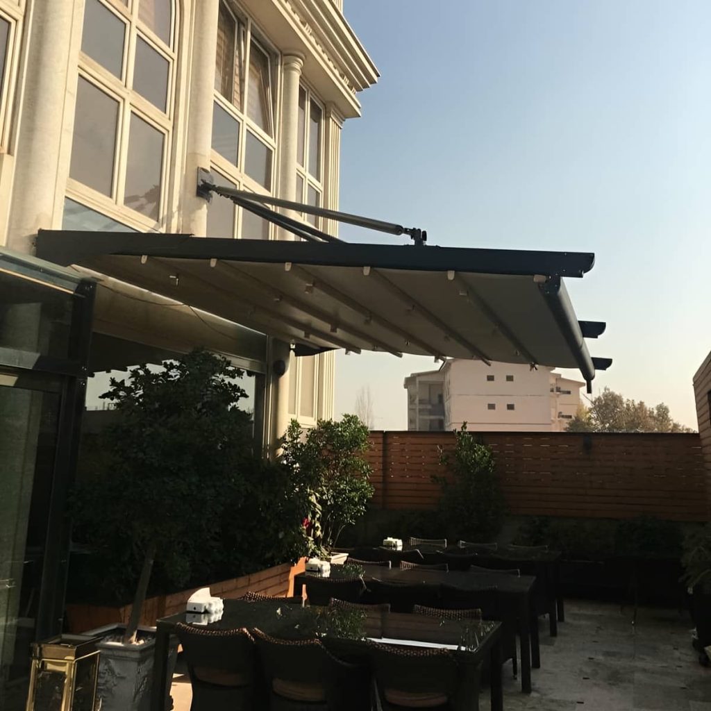 سایبان برقی در ساری