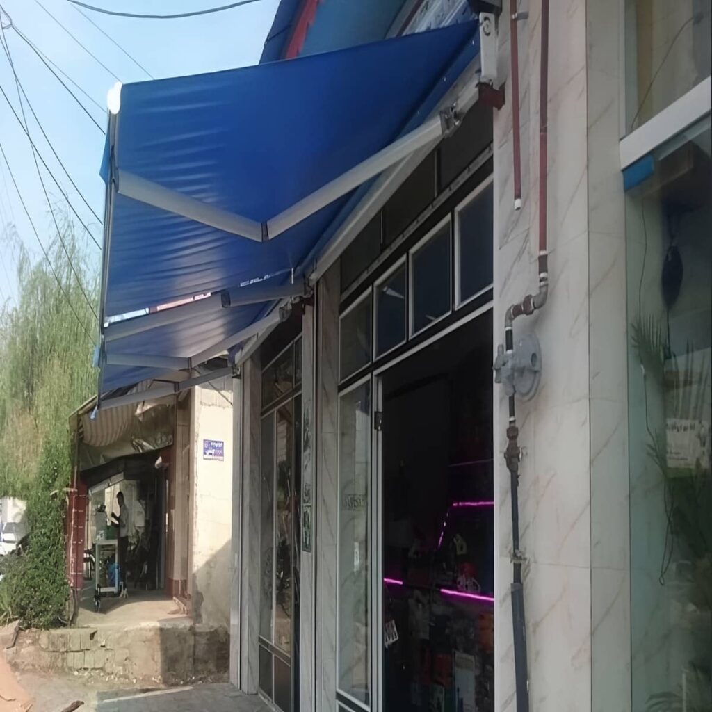 سایبان برقی در کردان