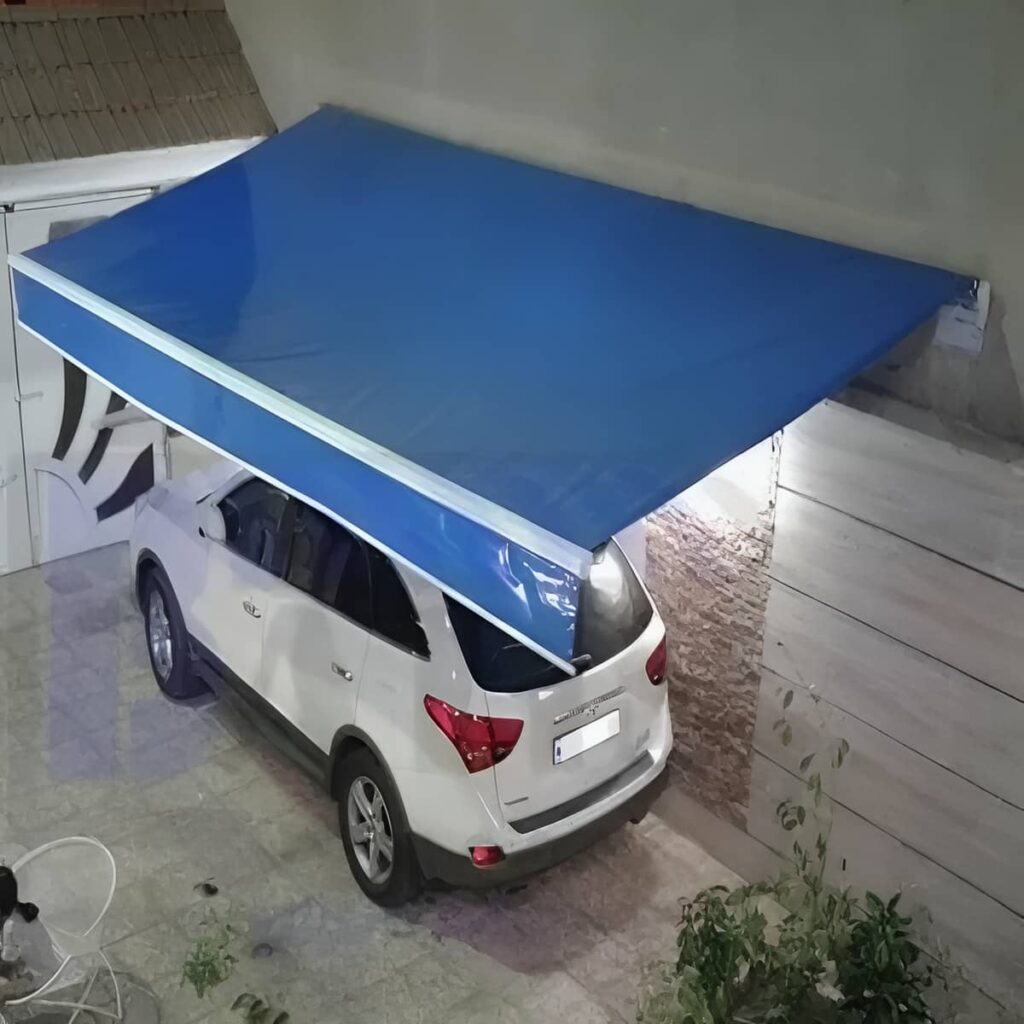 خرید سایبان برقی بازویی مدرن در کردان