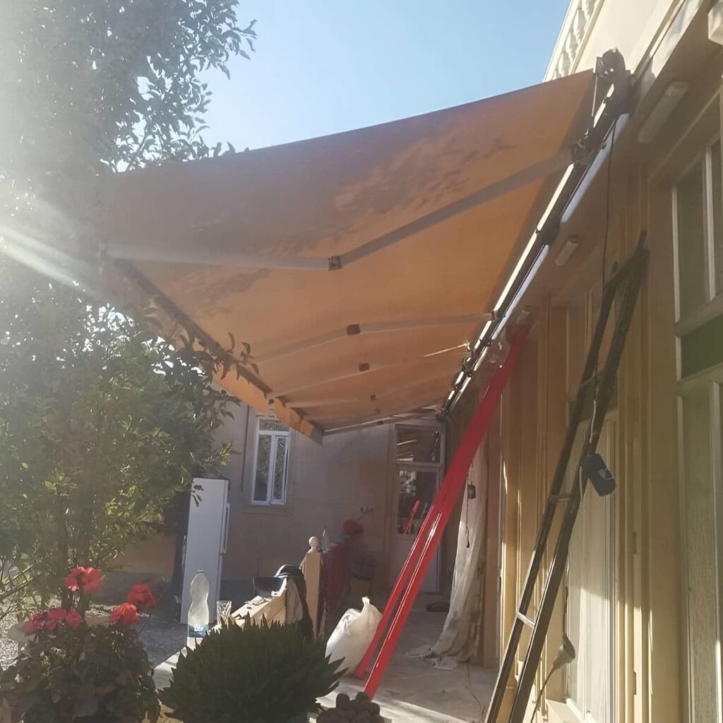 نصب سایبان برقی پارچه باکیفیت در بابل