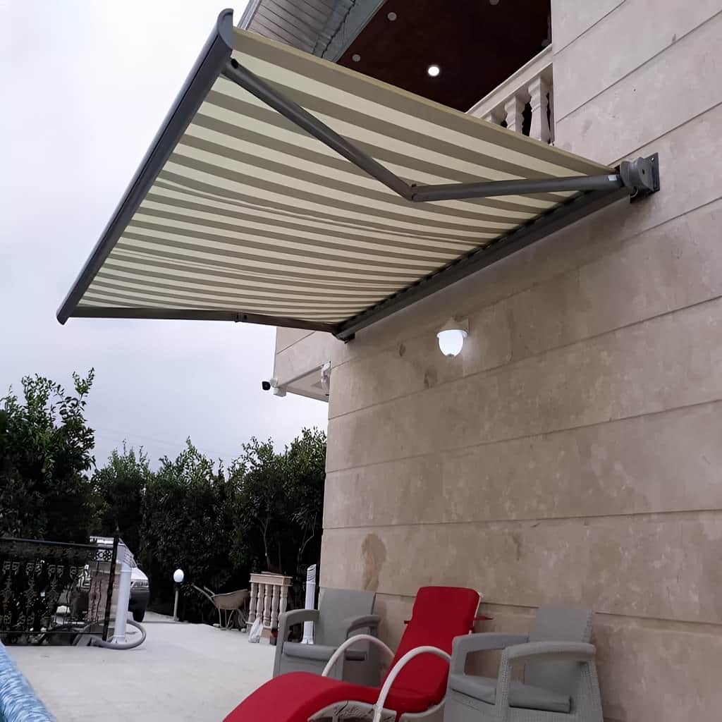 سایبان برقی در بندر لنگه
