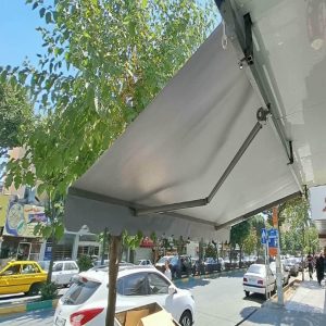 سایبان برقی در لواسان