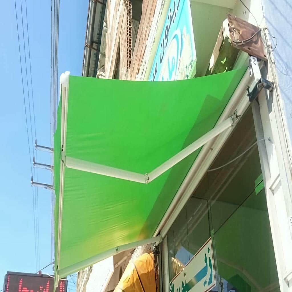 سایبان برقی ضد آفتاب در پرند