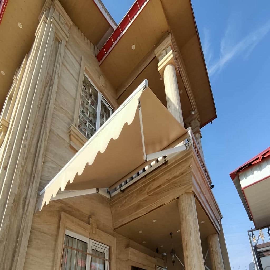 خرید سایبان برقی بازویی مدرن در آبسرد