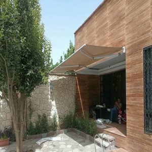 سایبان برقی در شهرکرد