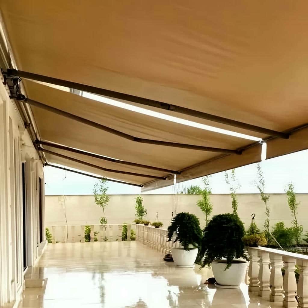 سایبان برقی در سبزوار
