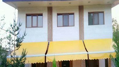 سایبان برقی در قزوین