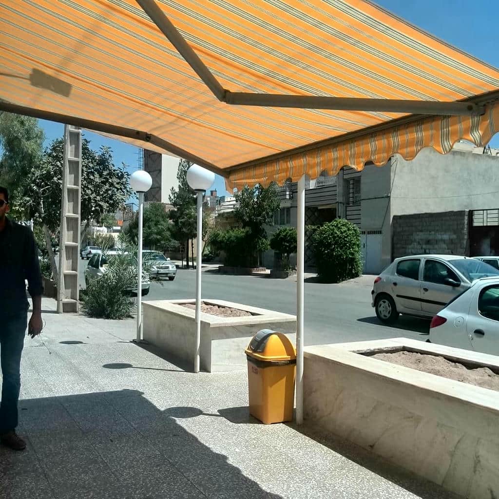 سایبان برقی در ایلام