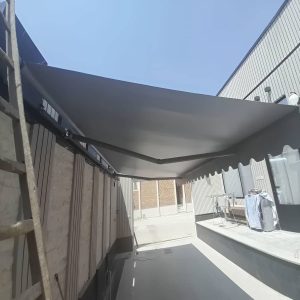 سایبان برقی در چالوس