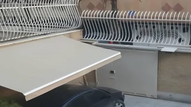 سایبان برقی در کیش