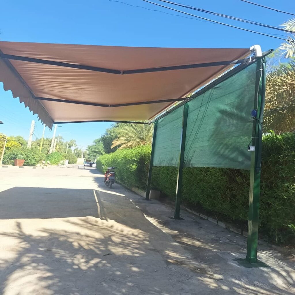 سایبان برقی در آبادان