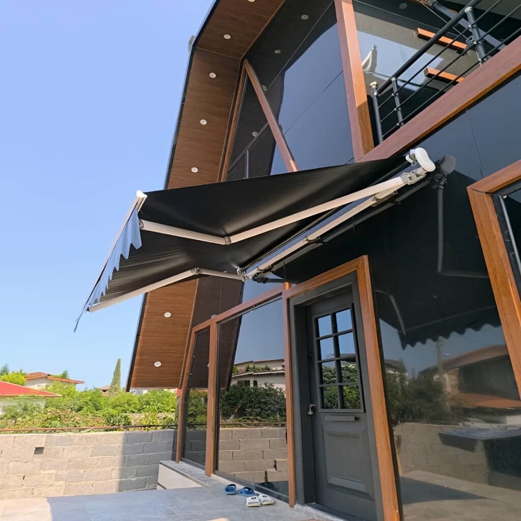 نصب سایبان برقی پارچه باکیفیت در فیروزکوه