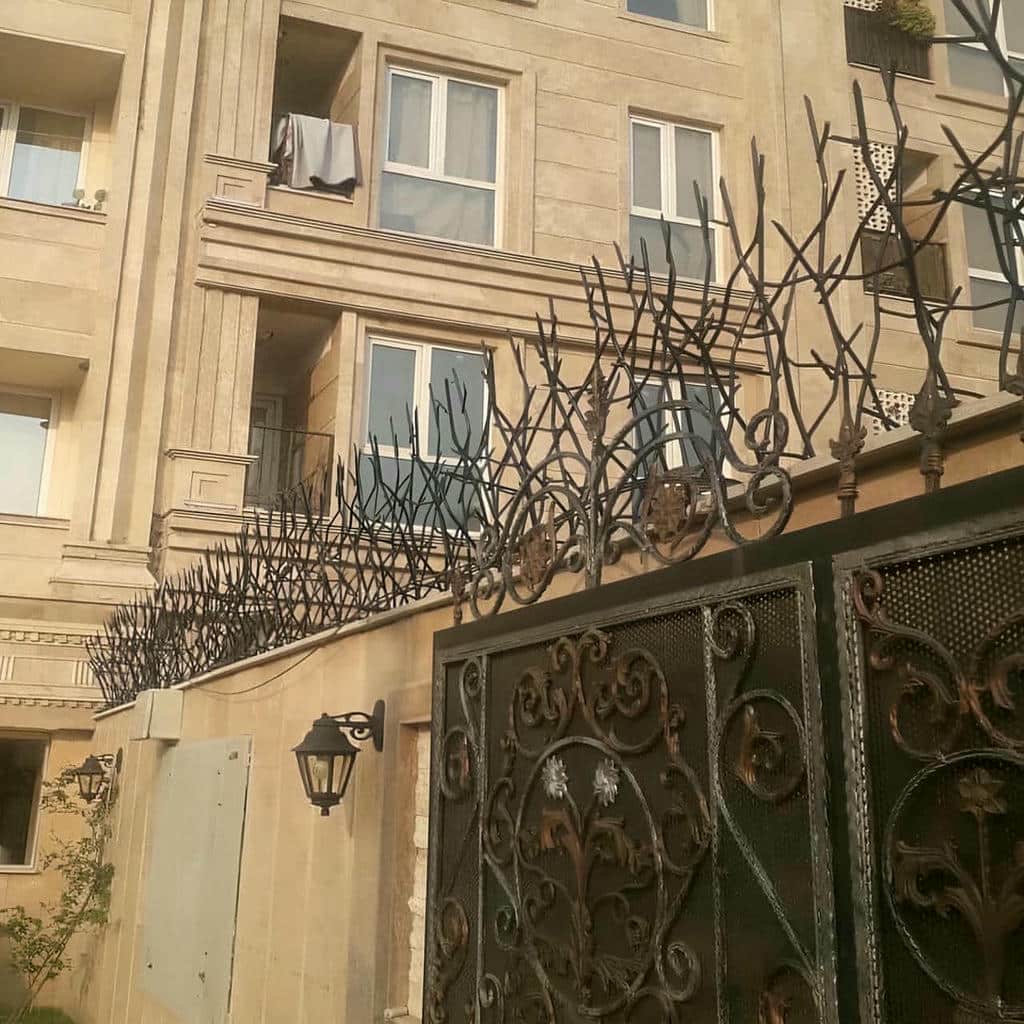 نصب حفاظ شاخ گوزنی رنگ مقاوم در دماوند