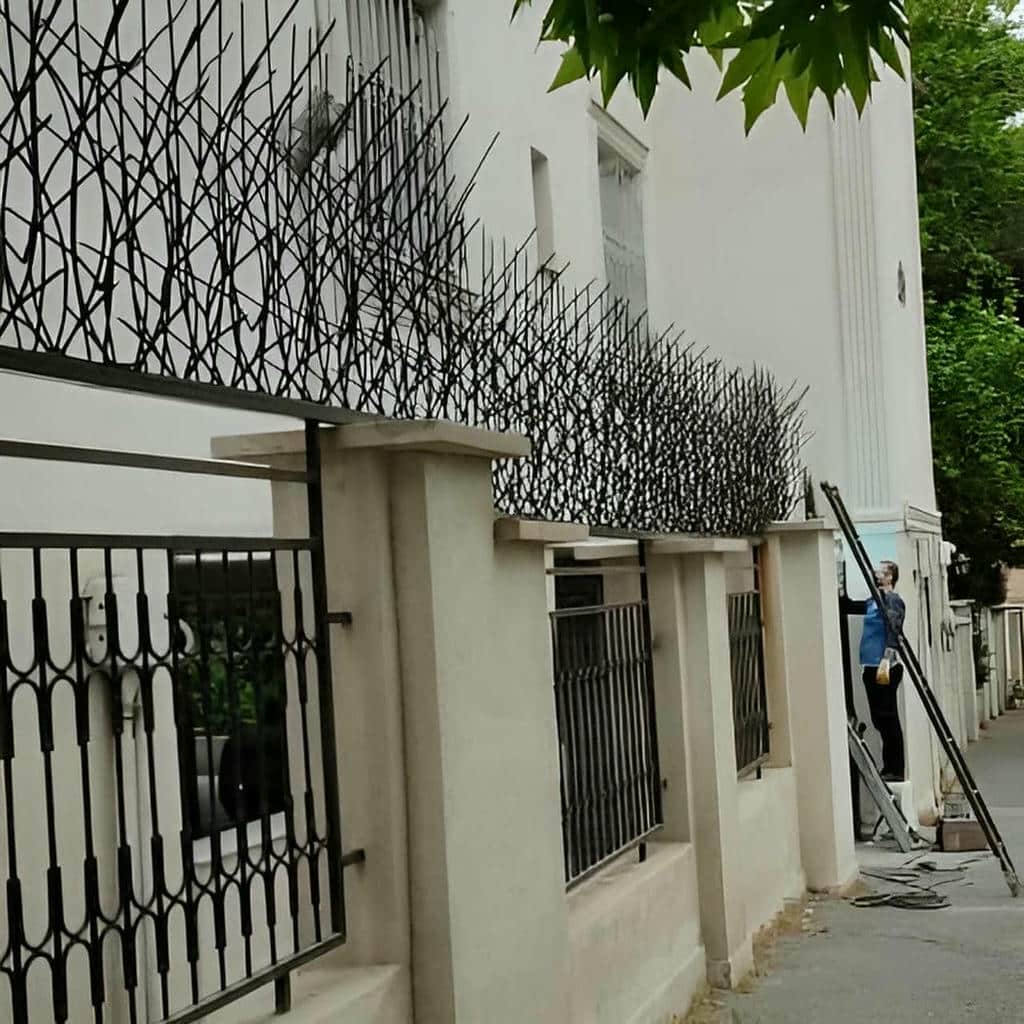 نصب حفاظ شاخ گوزنی رنگ مقاوم در محمدشهر
