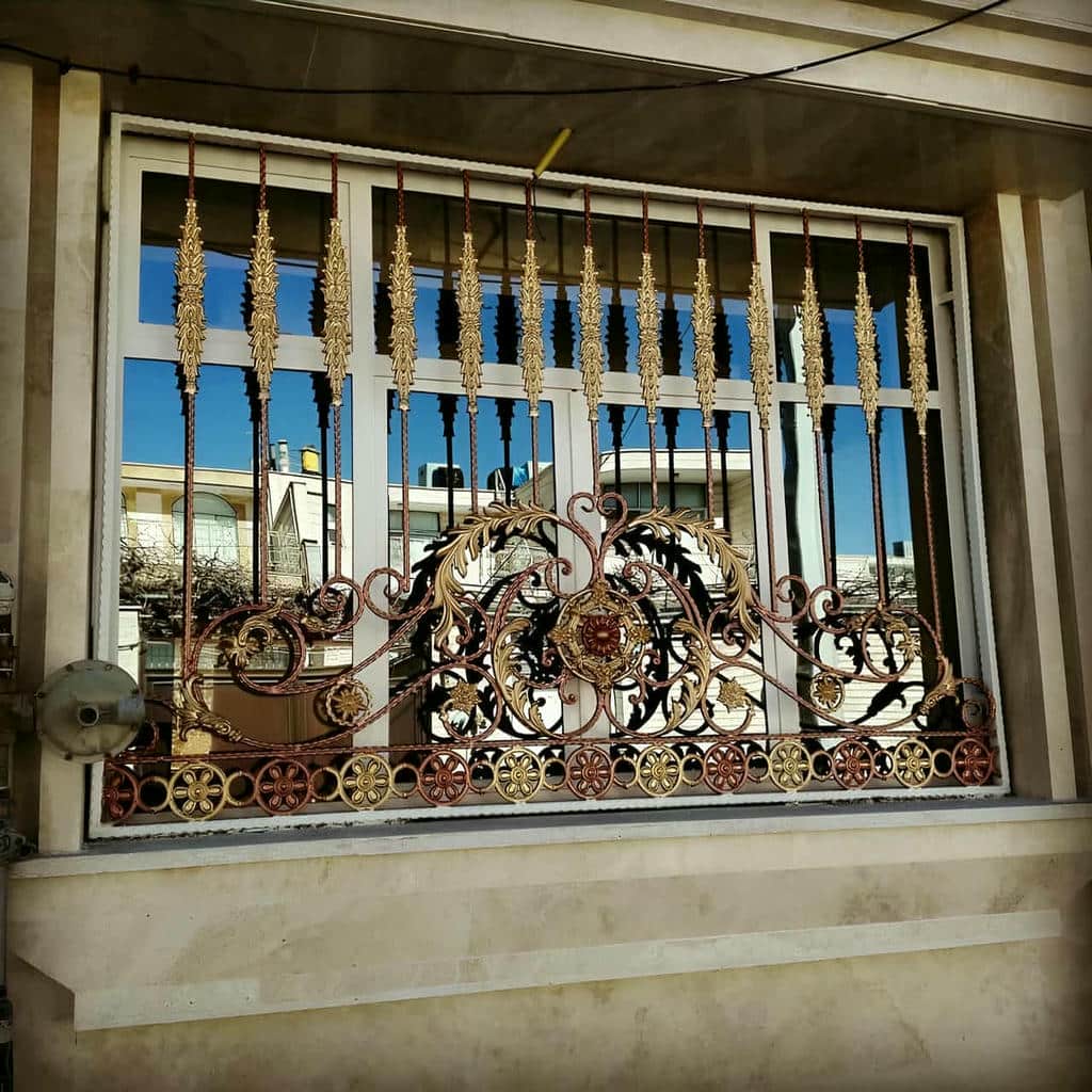 خرید حفاظ پنجره فرفورژه در یاسوج