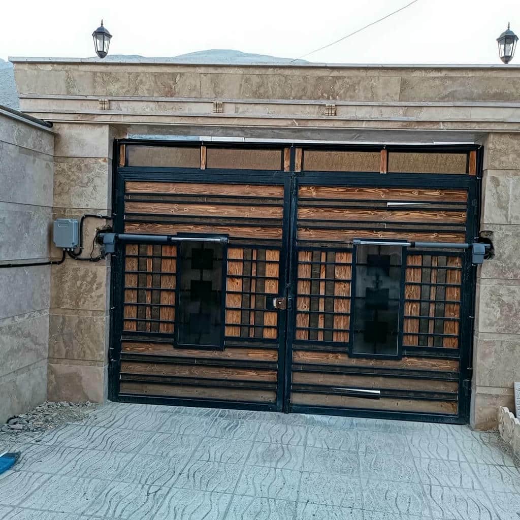 نصب جک درب اتوماتیک ریموت هوشمند در بندر دیلم