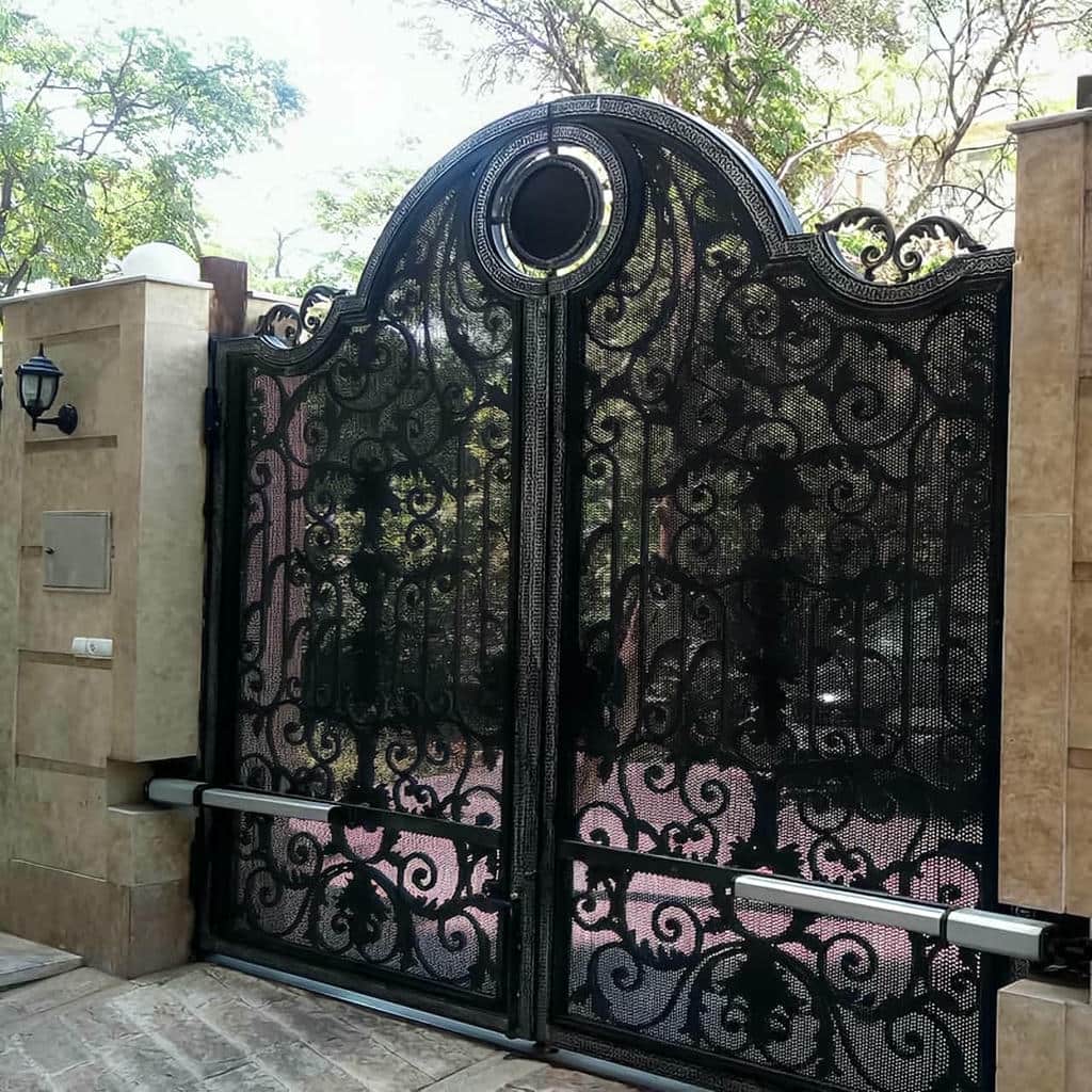 نصب جک درب اتوماتیک هوشمند در اندیشه