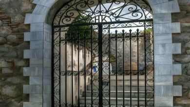 درب حیاط ویلایی در نسیم شهر