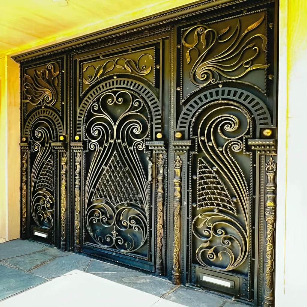 درب حیاط ویلایی در کردان
