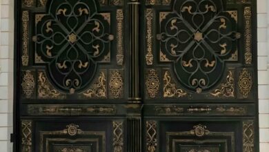 درب حیاط ویلایی در استان گیلان
