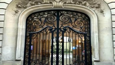 درب حیاط ویلایی در کرج