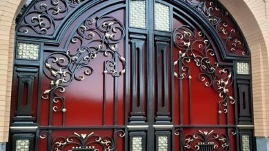 درب حیاط ویلایی در شهریار
