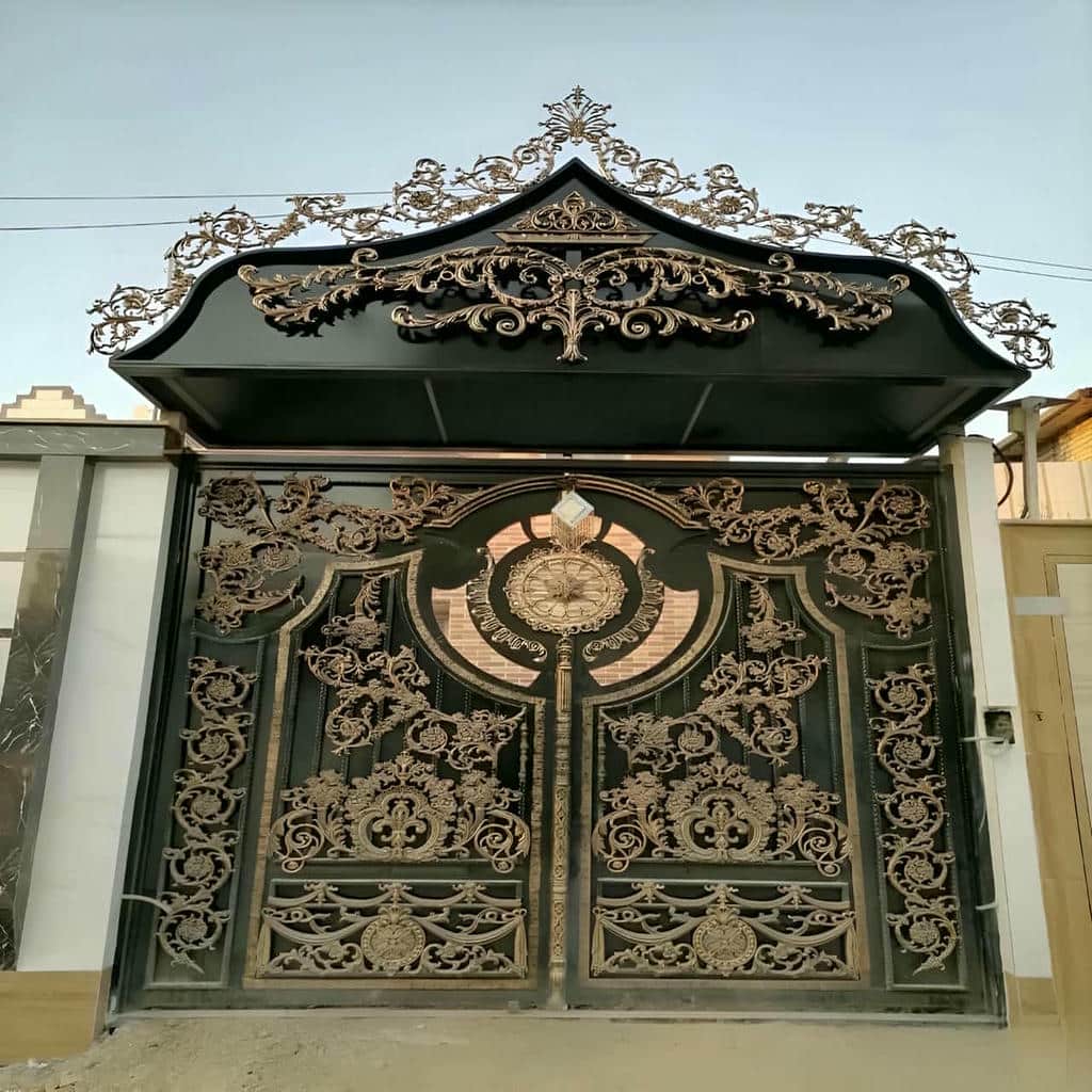 قیمت درب حیاط ویلایی مدرن در محمدشهر