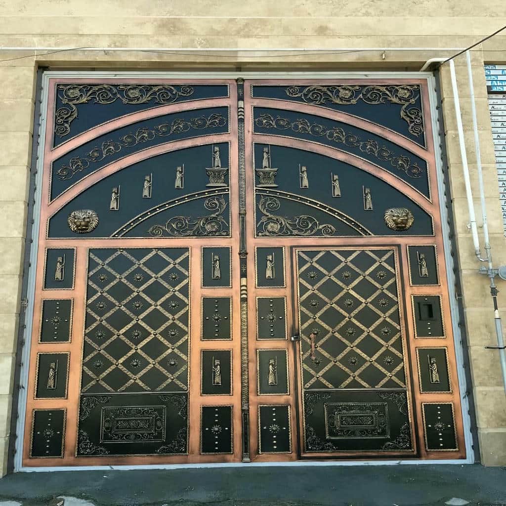 قیمت درب حیاط ویلایی باغ در سقز