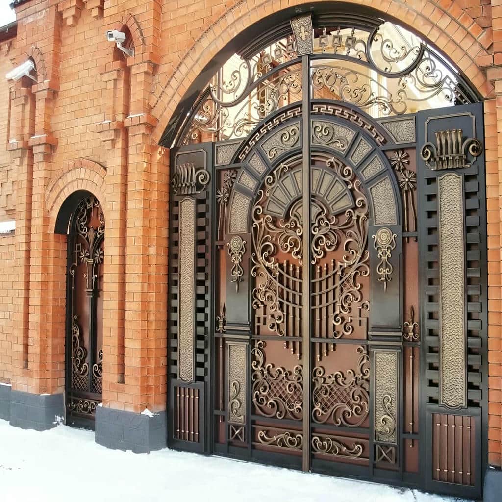 قیمت درب حیاط ویلایی باغ در قم