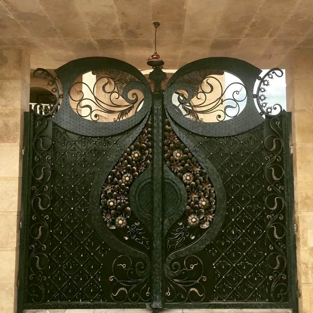 کارخانه درب حیاط ویلایی جوشکاری در استان مازندران