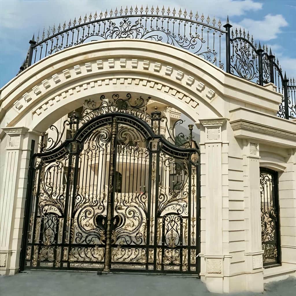 درب حیاط ویلایی در آبسرد