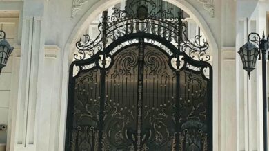 درب حیاط ویلایی در استان گلستان